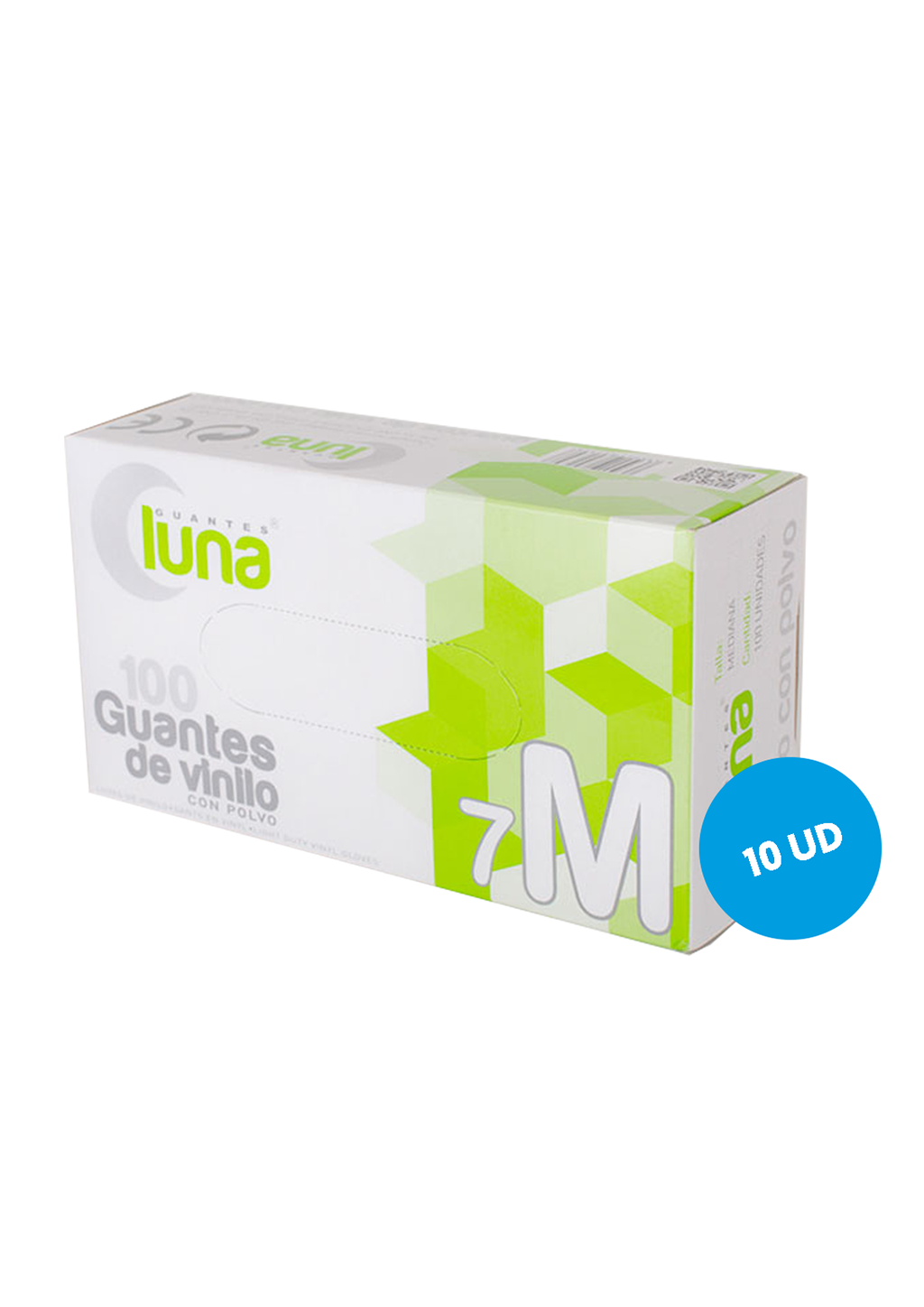 Guantes de con polvo LUNA 10 cajas de 100 unidades - Gesprin Material Sanitario